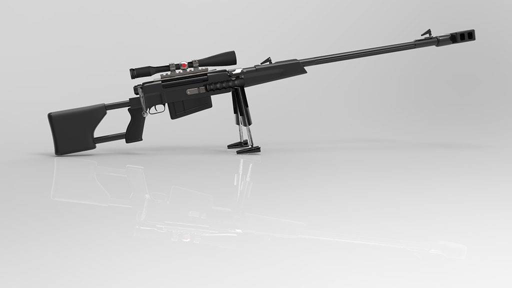 Black Arrow M93 Sniper Rifle.