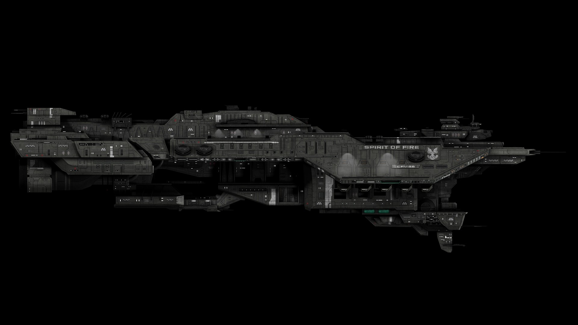 UNSC Phoenix-class assault ship. 