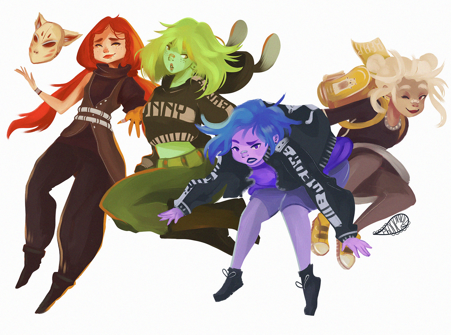 R-Girls squad