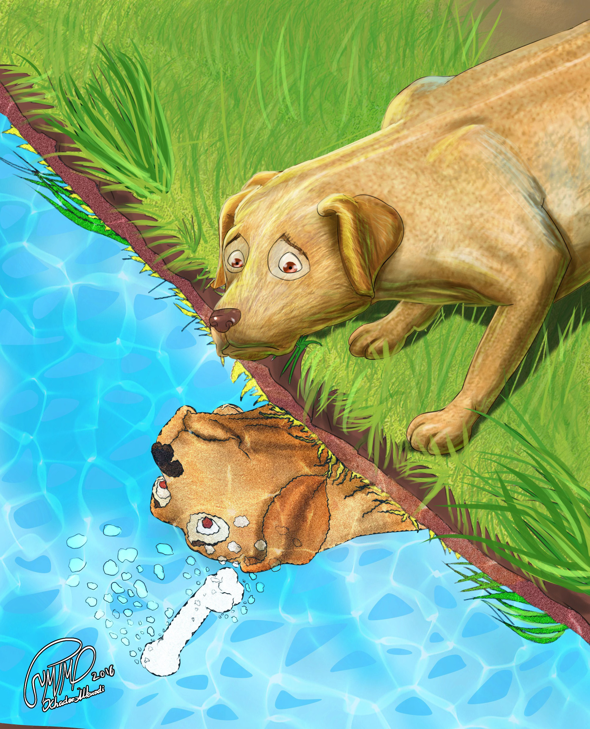 The dog and his bone online story