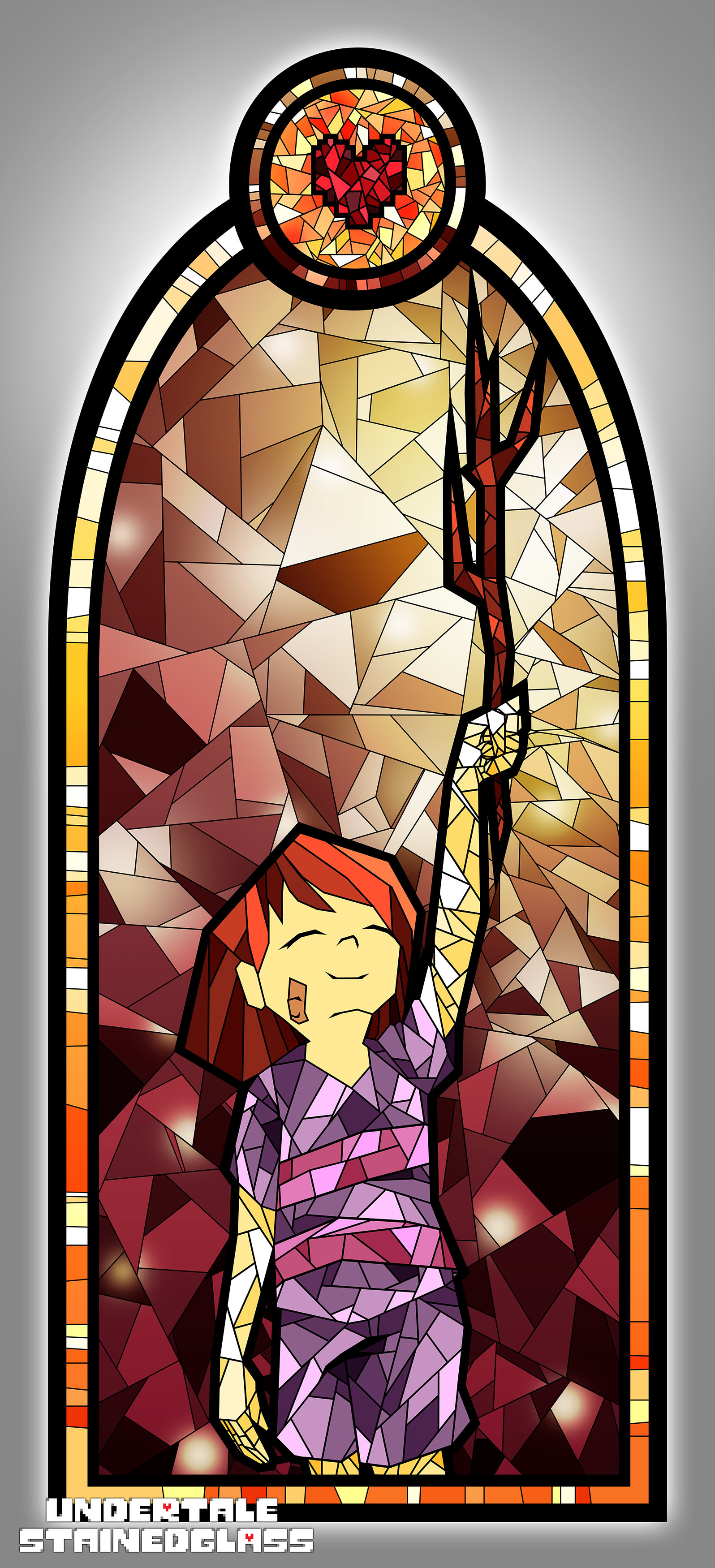 seven, pt.1~  The Tale from the Stained Glass Windows (Ink! Sans