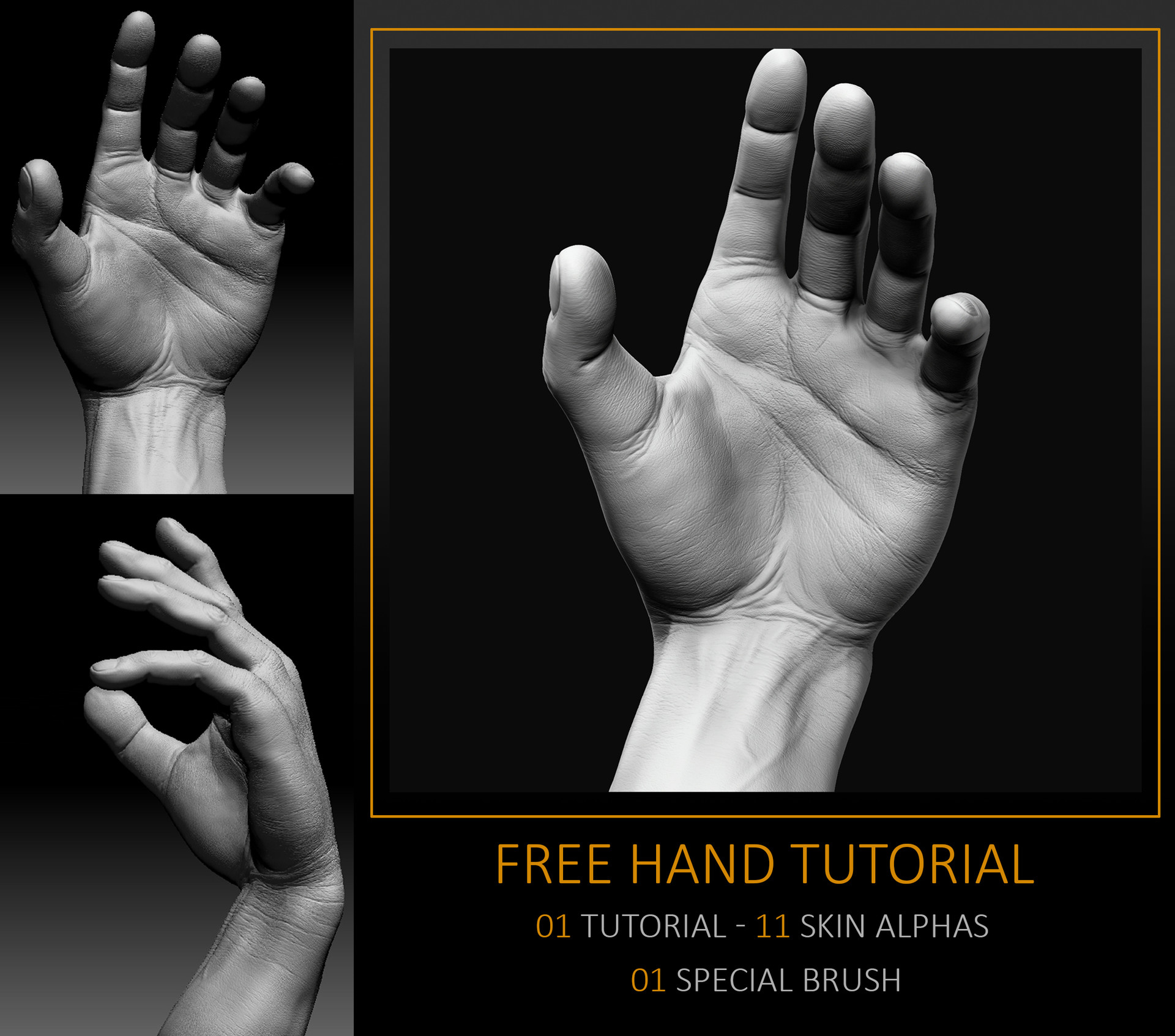 ArtStation - Hand Tutorial