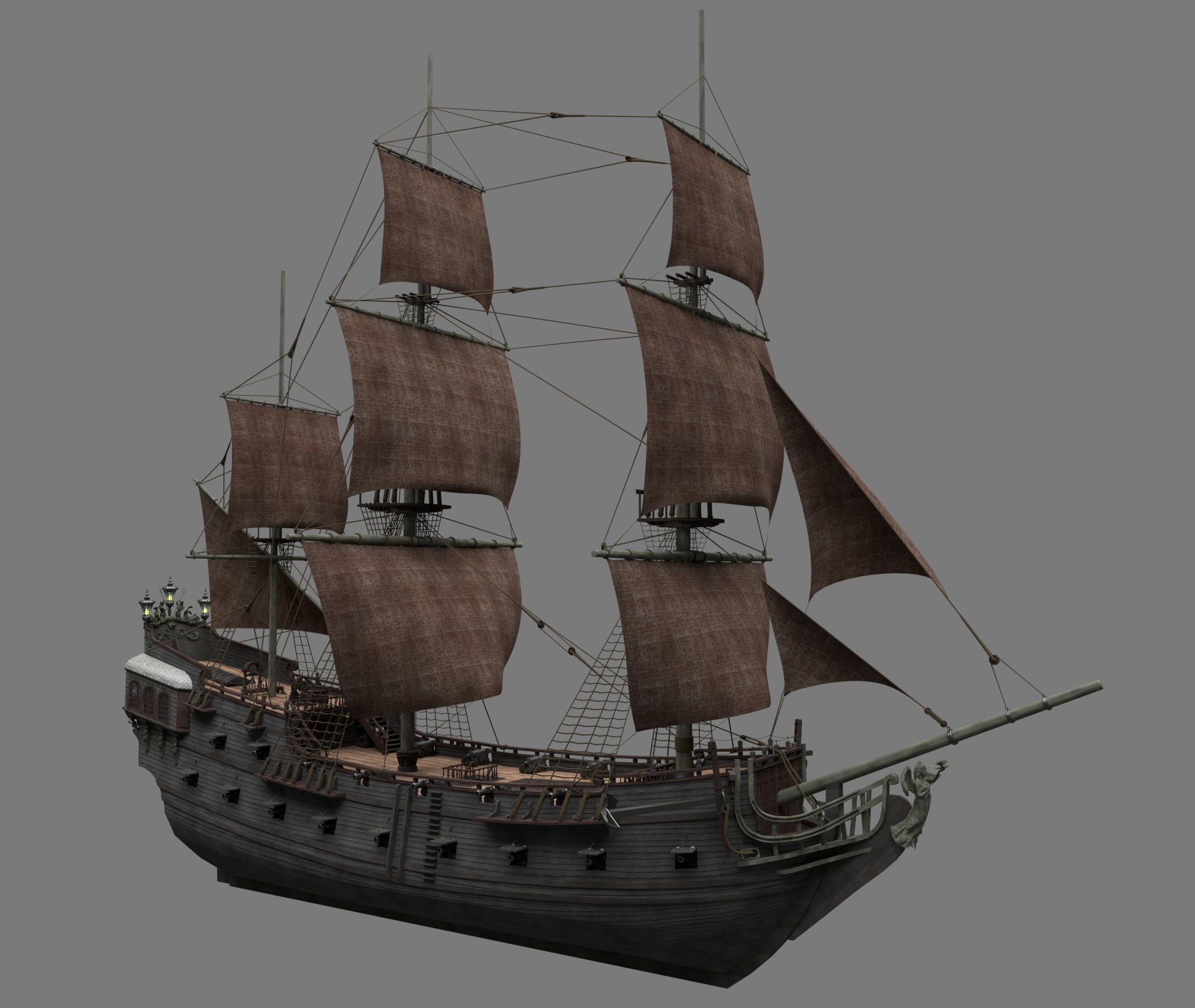 Balazs Menyhart - The Black Pearl Pirate Ship