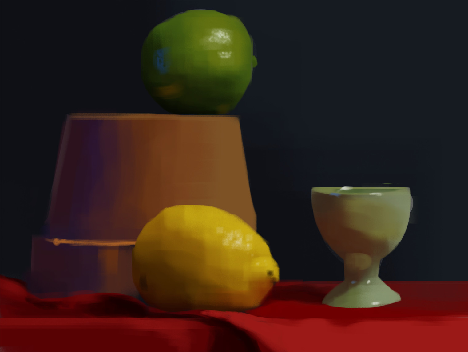 Steven Sookraj Still Life Color Studies 1