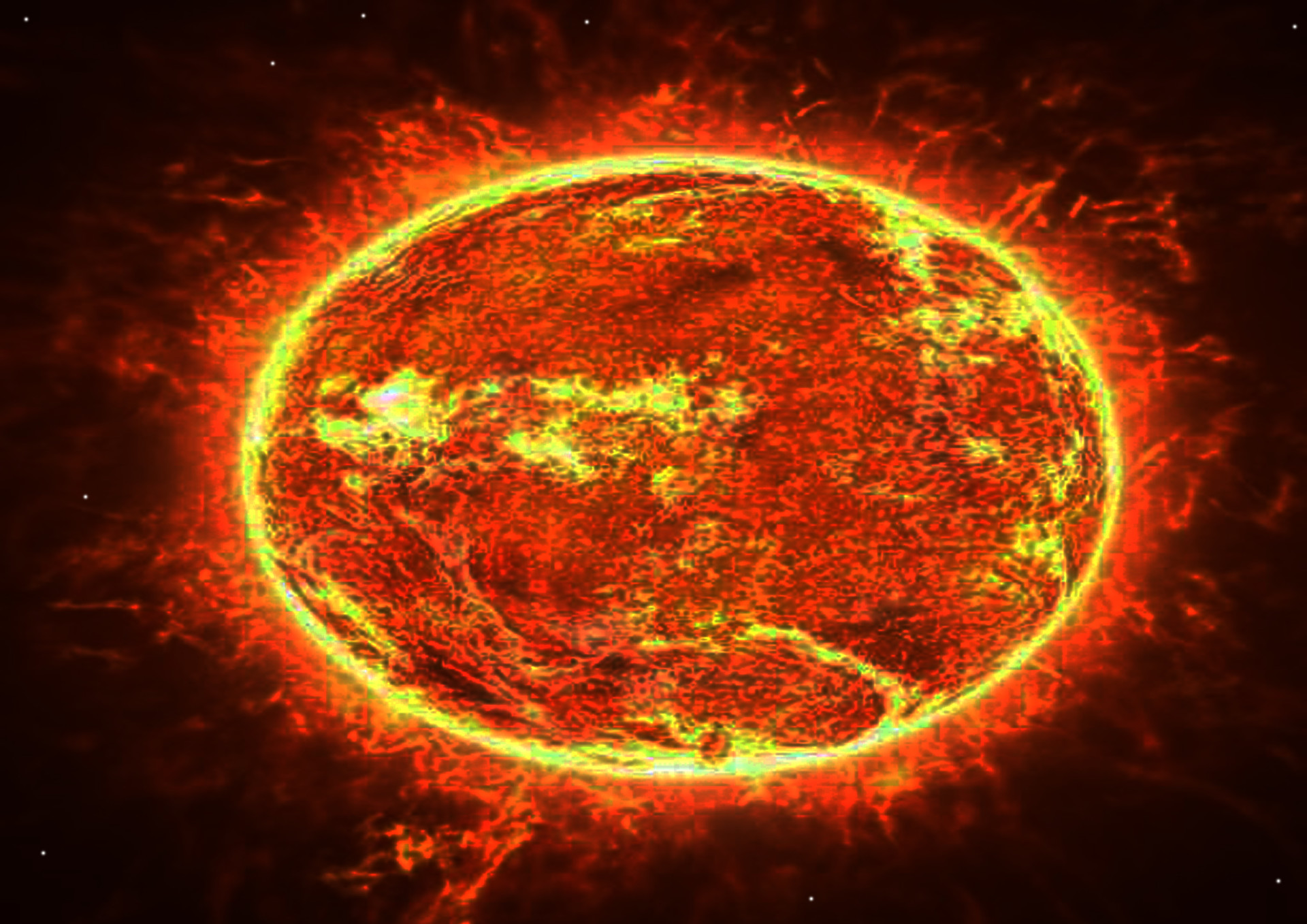 ArtStation - The end of a planet