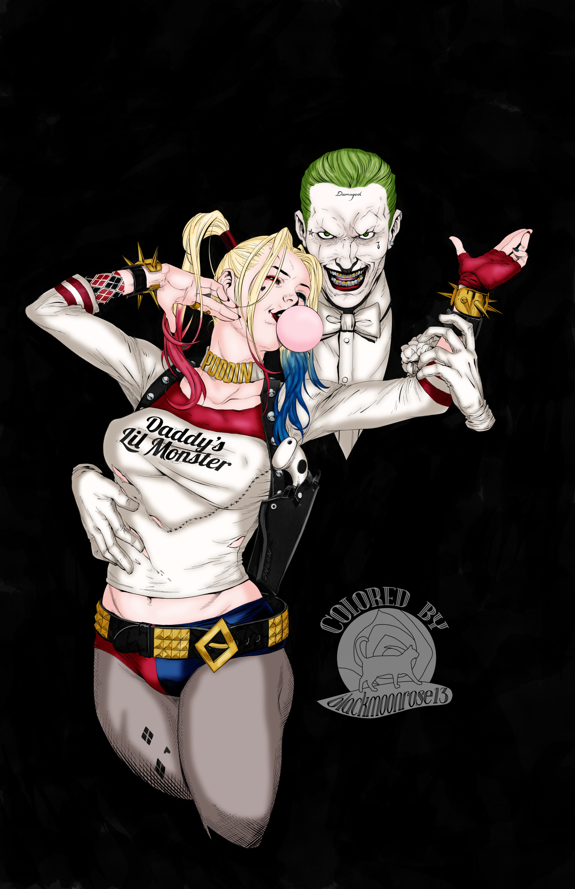 ArtStation - Suicide Squad Joker and Harley Quinn
