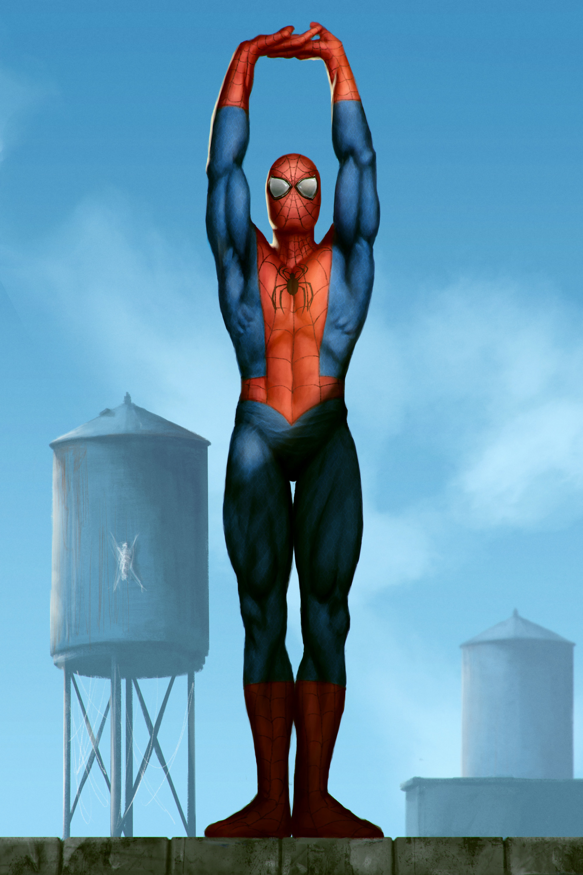bend and stretch spider man