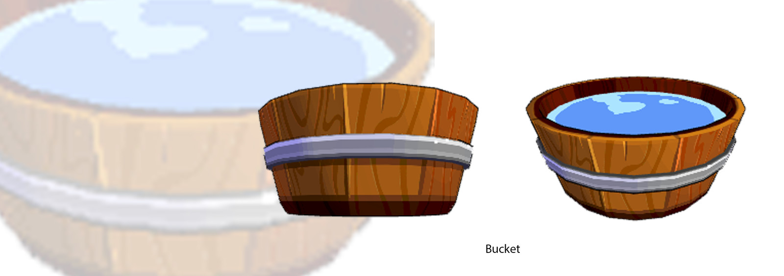 Bucket Model and texture