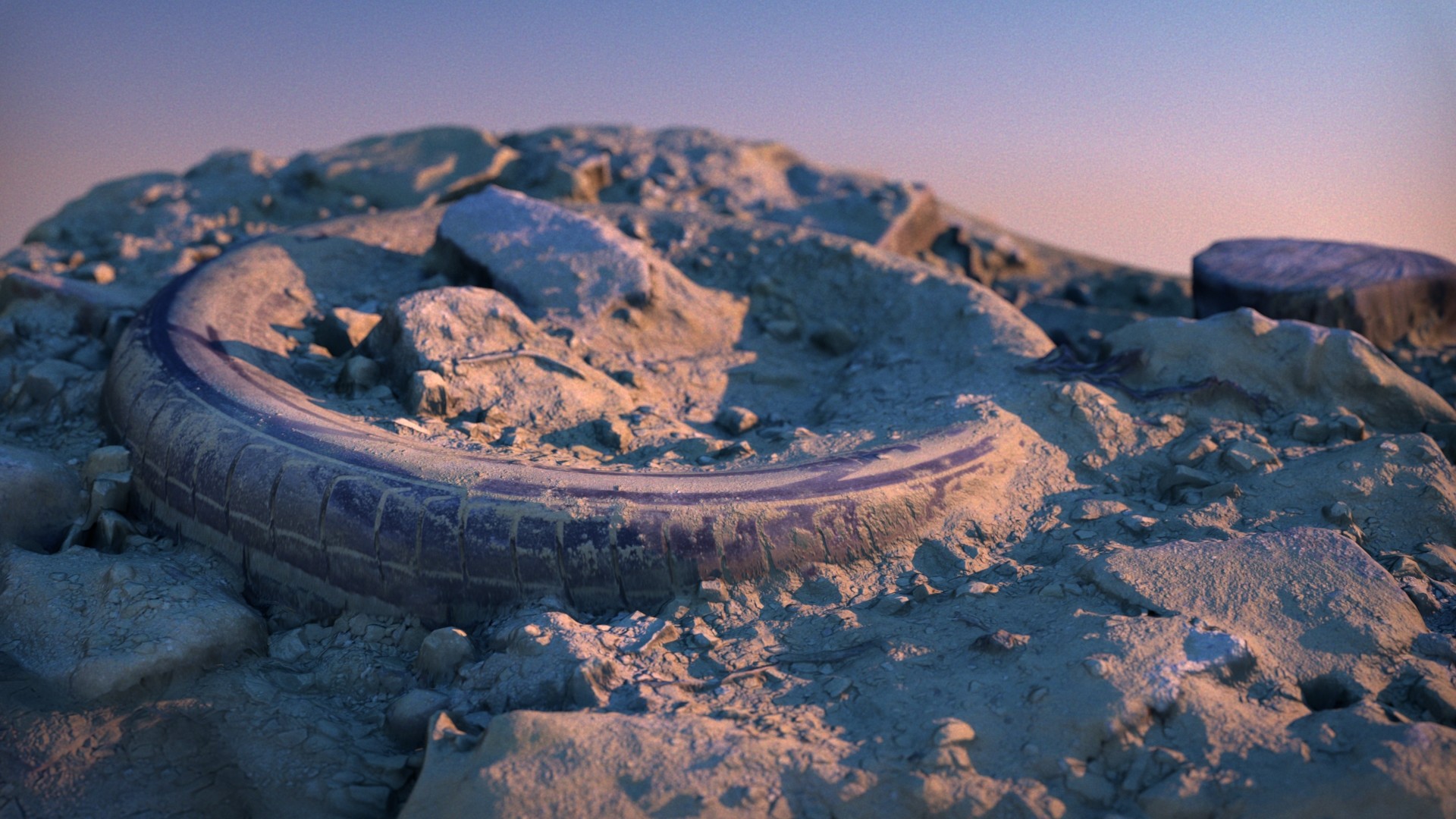 Proscans Co Desert Tire Diorama