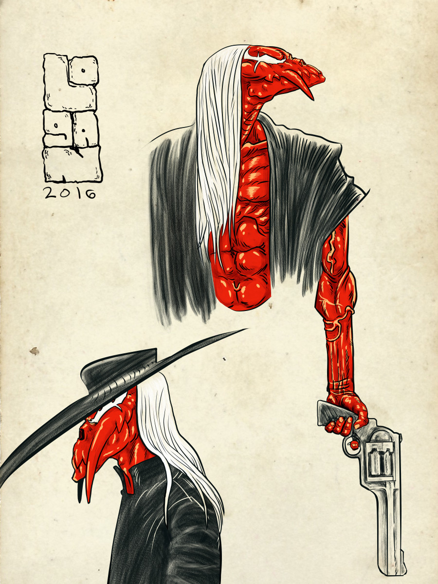 Logan Pike Devil Gun You know baddie loves a good party! logan pike devil gun