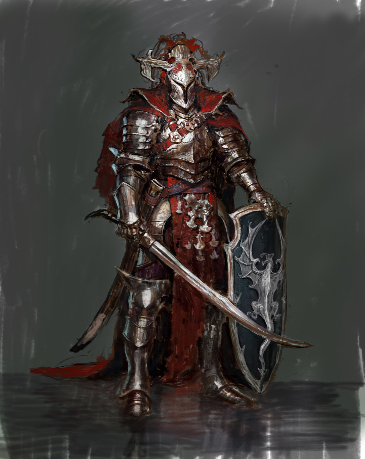 ArtStation - Blood Knight