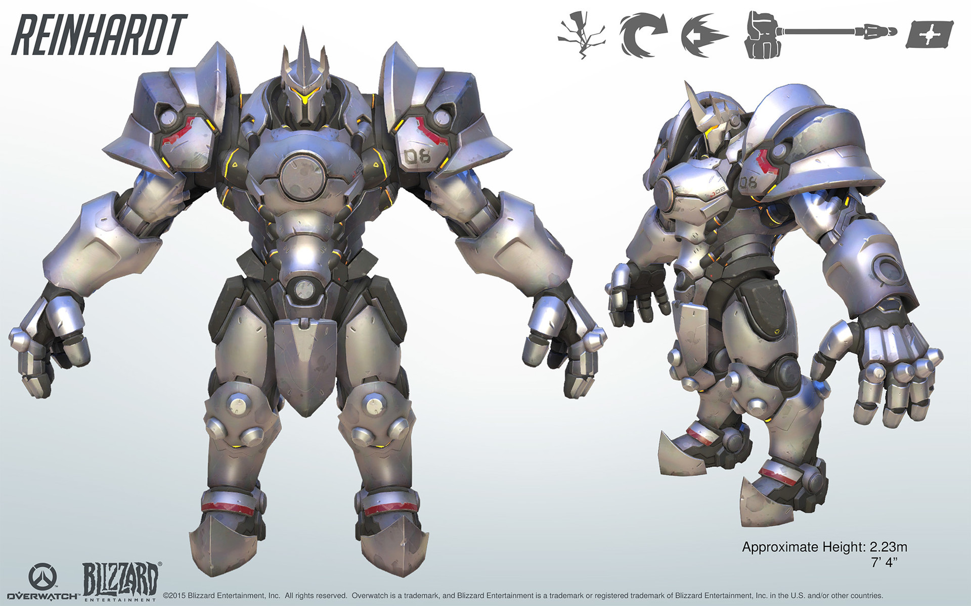 Artstation Overwatch Reinhardt Matt Taylor