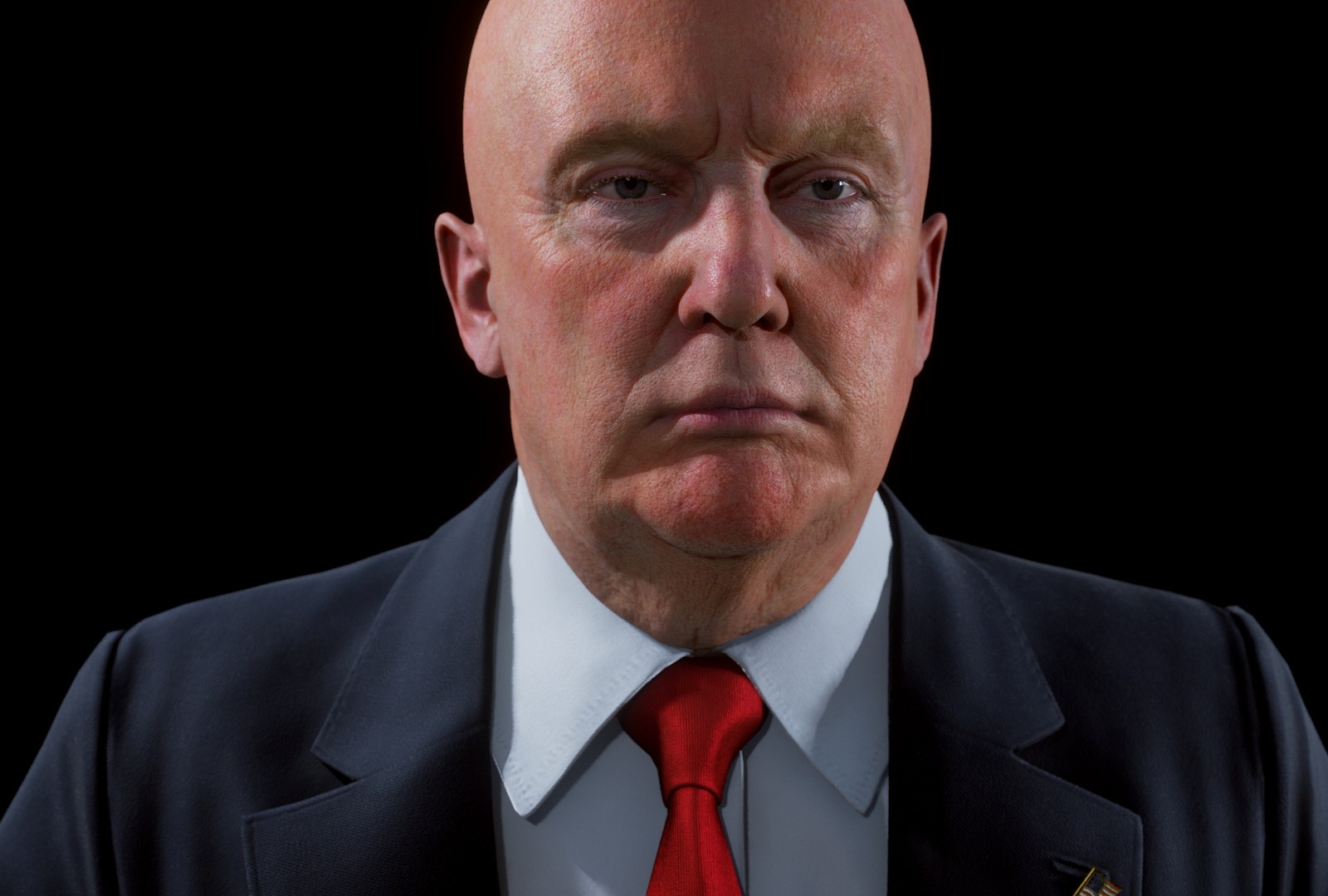 trump no hair
