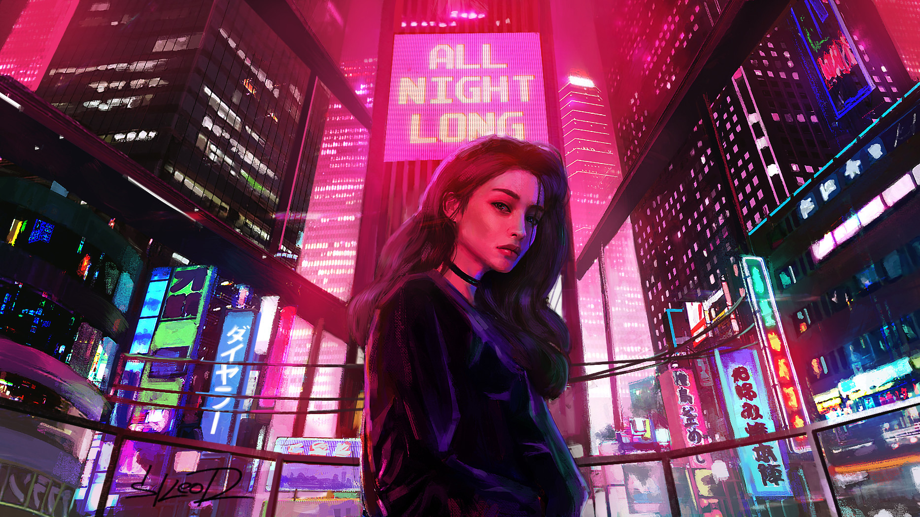 Neo-noir-inspired Conceptual Illustrations by Tony Skeor
