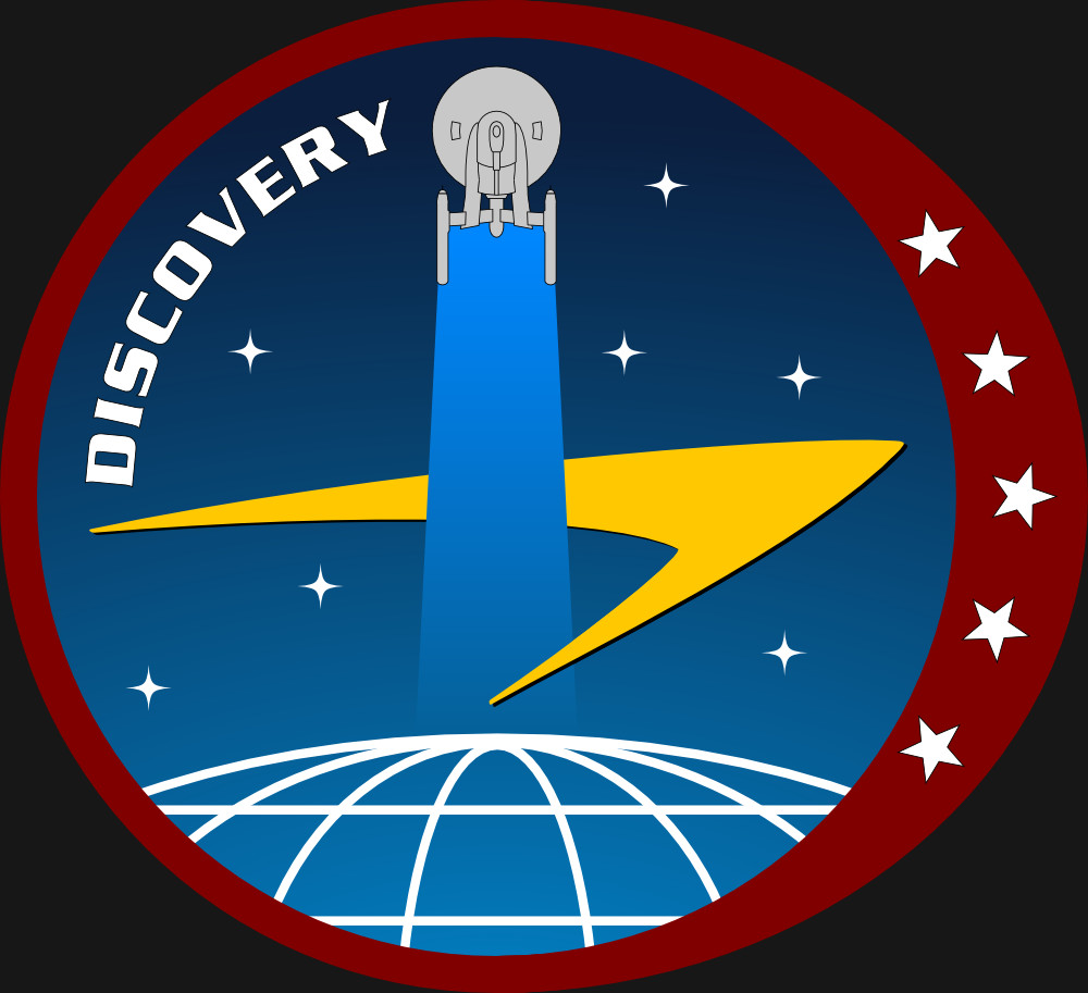 Assignment Patch for UESPA-NX-04 Discovery (inspired on the patch from NASA mission STS-26)