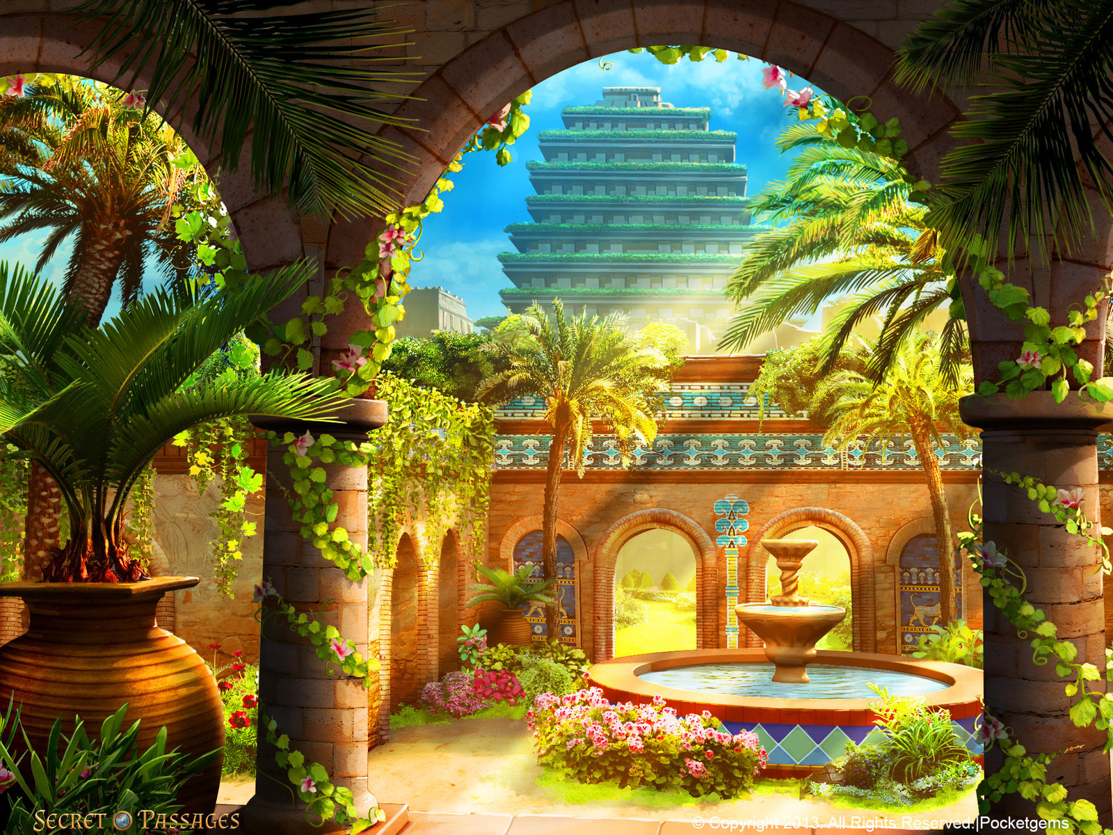 Nisha Sharma Hanging Garden of Babylon