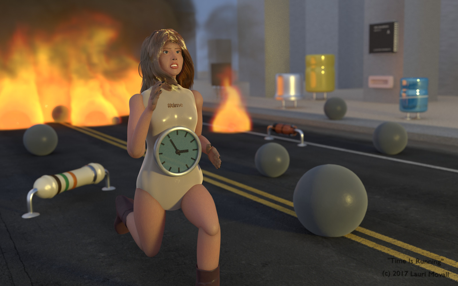 "Time Is Running", version 2