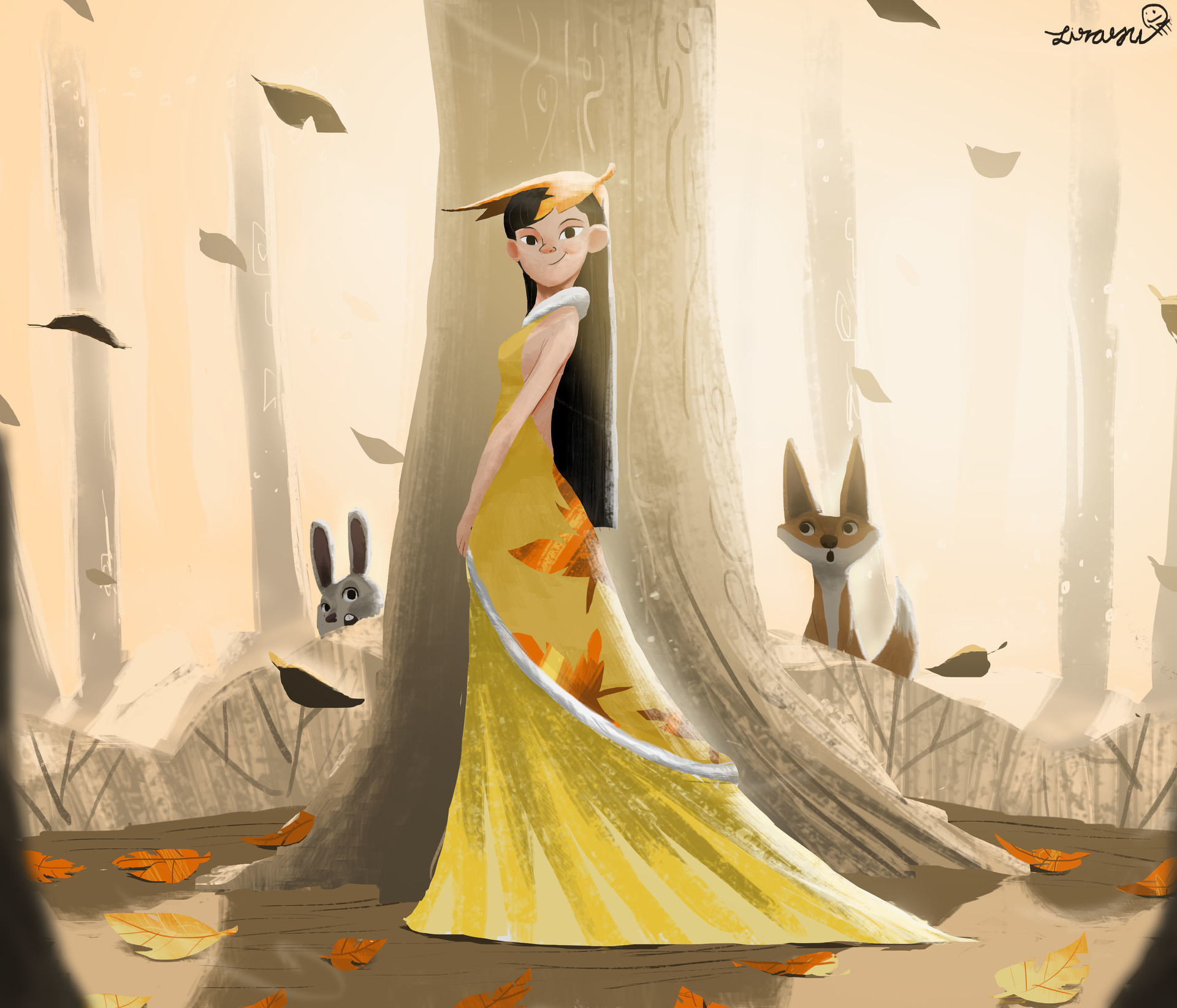 ArtStation - Princess of autumn