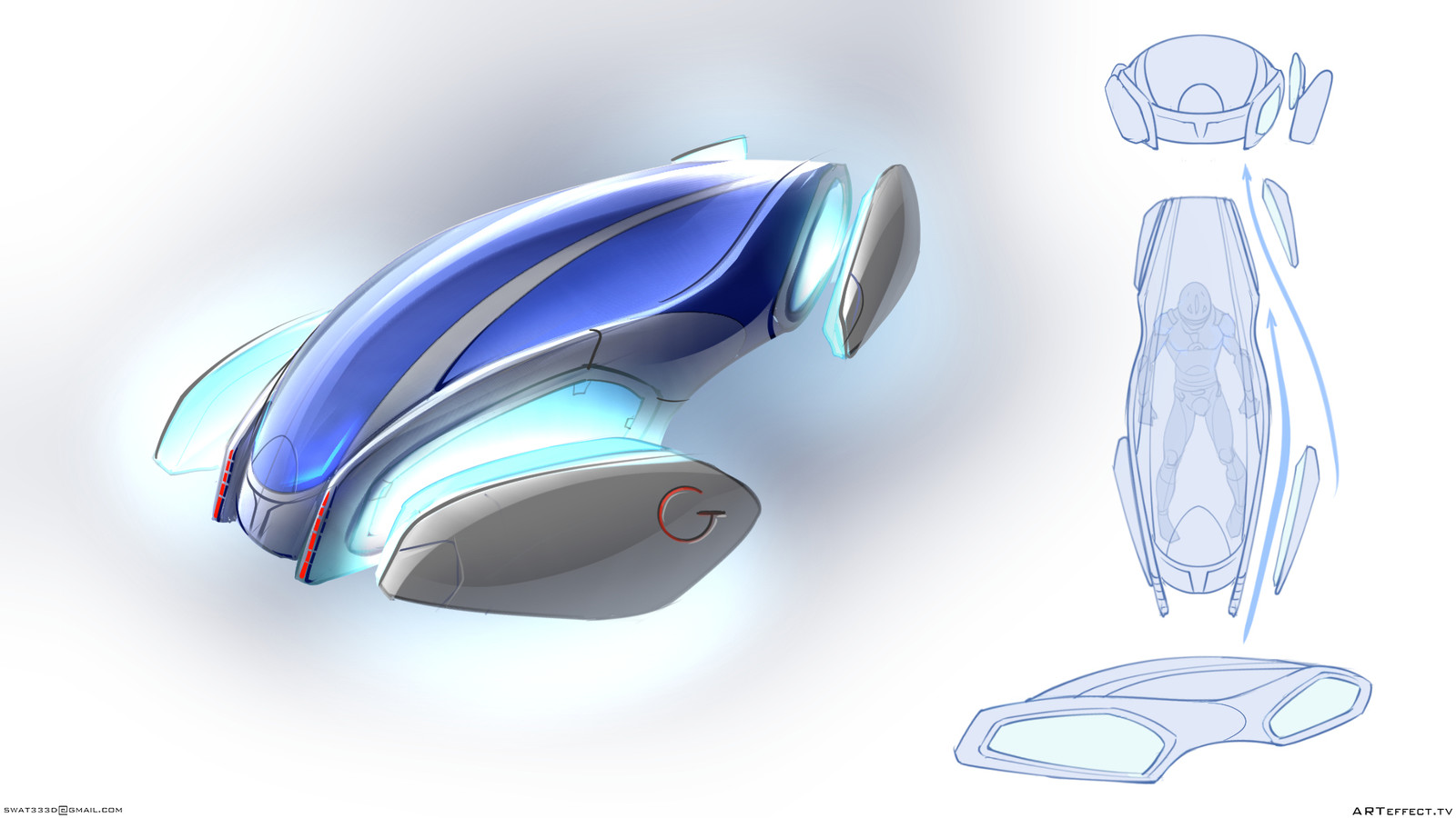 Concept Flay personal transport 