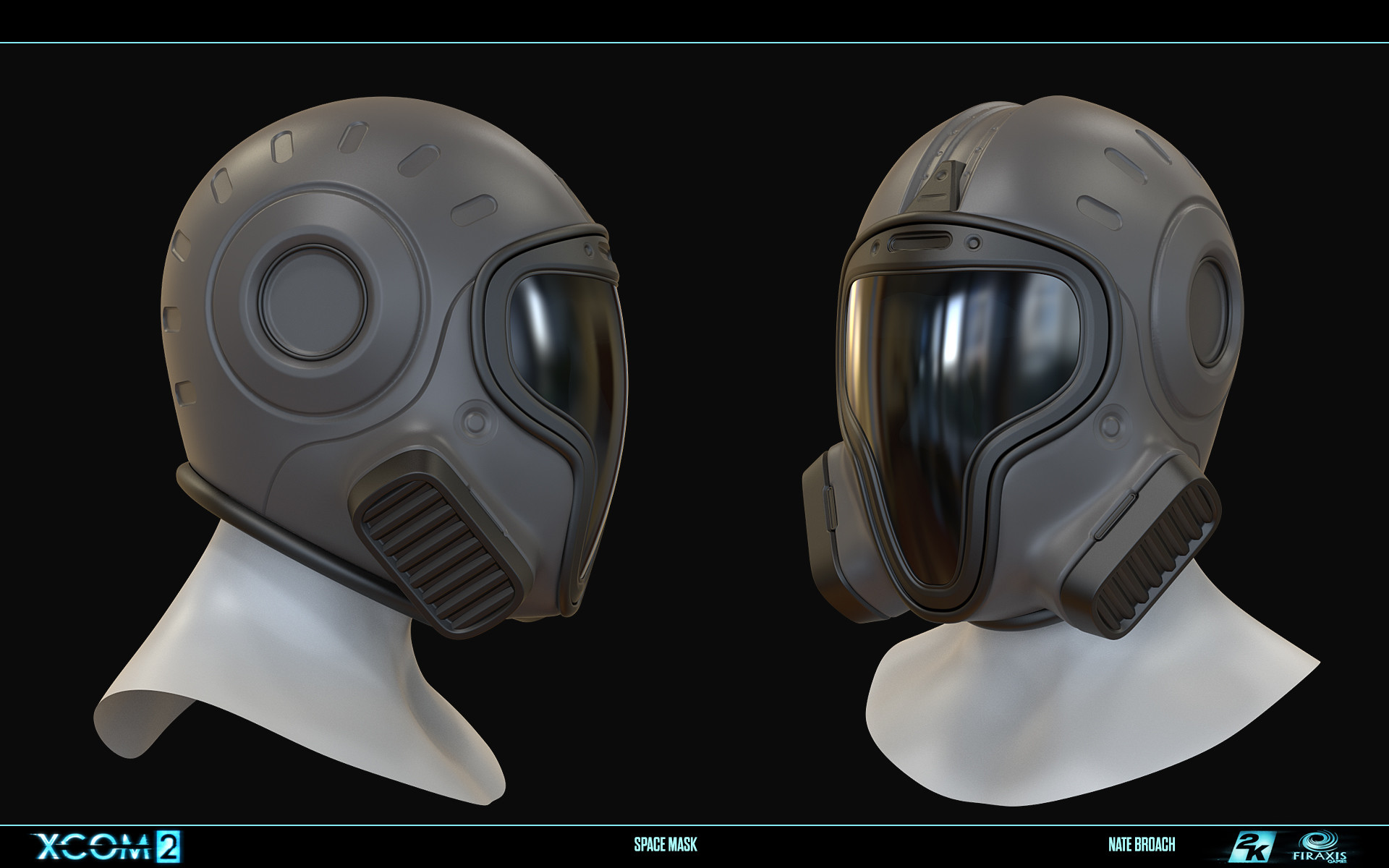 Nate Broach - XCOM 2 DLC Helmets