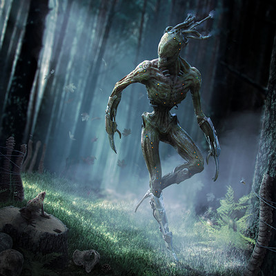 The Menk: Creepy Creature Design in Zbrush, Keyshot and PS
