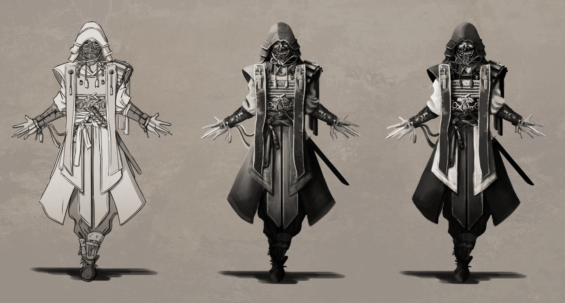 Artstation Assassin S Creed Japan Concept Art Christina P Myrvold