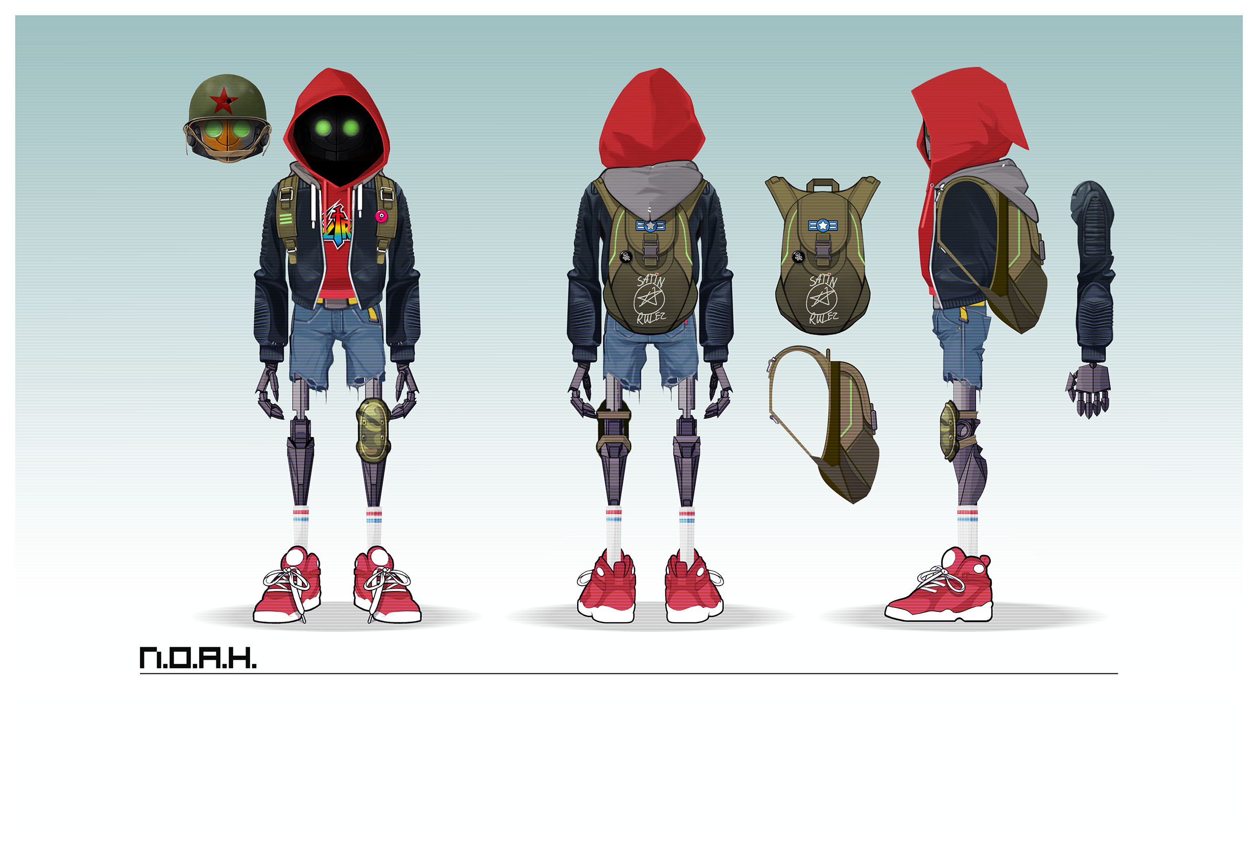 Vanja Todoric N.O.A.H. the game Character Sheet