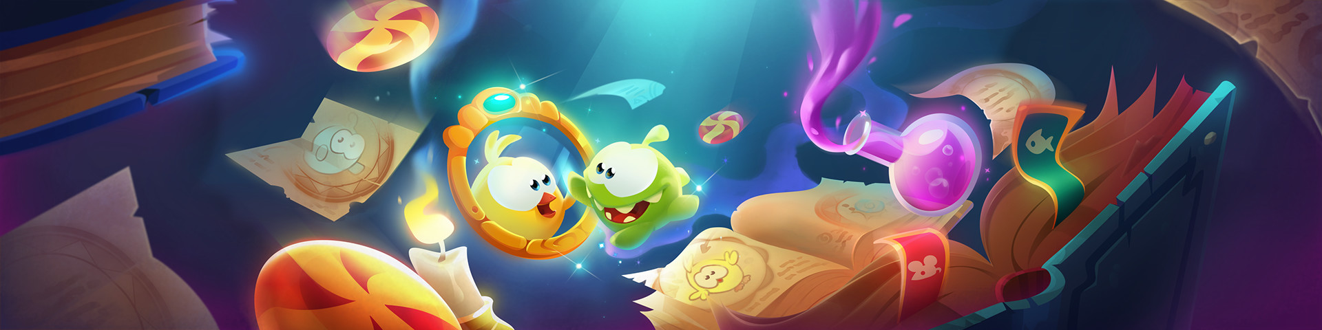 ArtStation - I've been playing Cut the Rope - Magic since 2-3 days