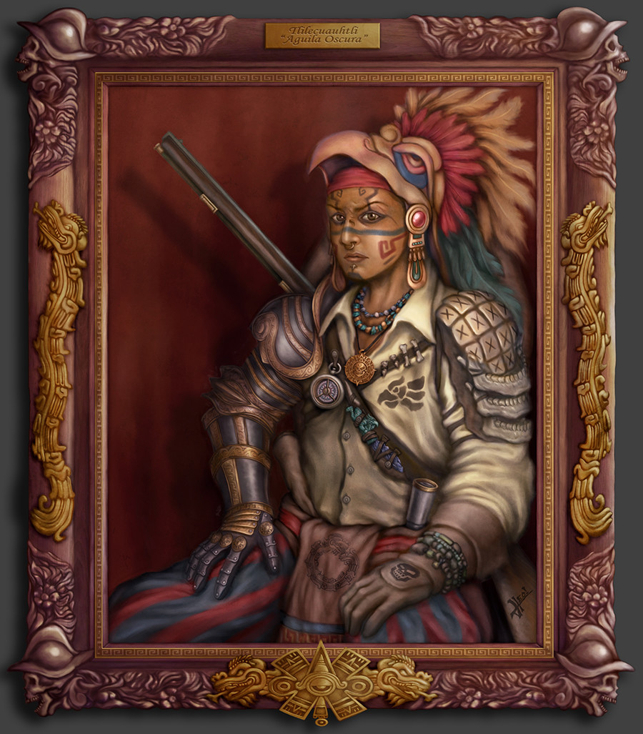 Aguila Oscura - Aztec Pirate