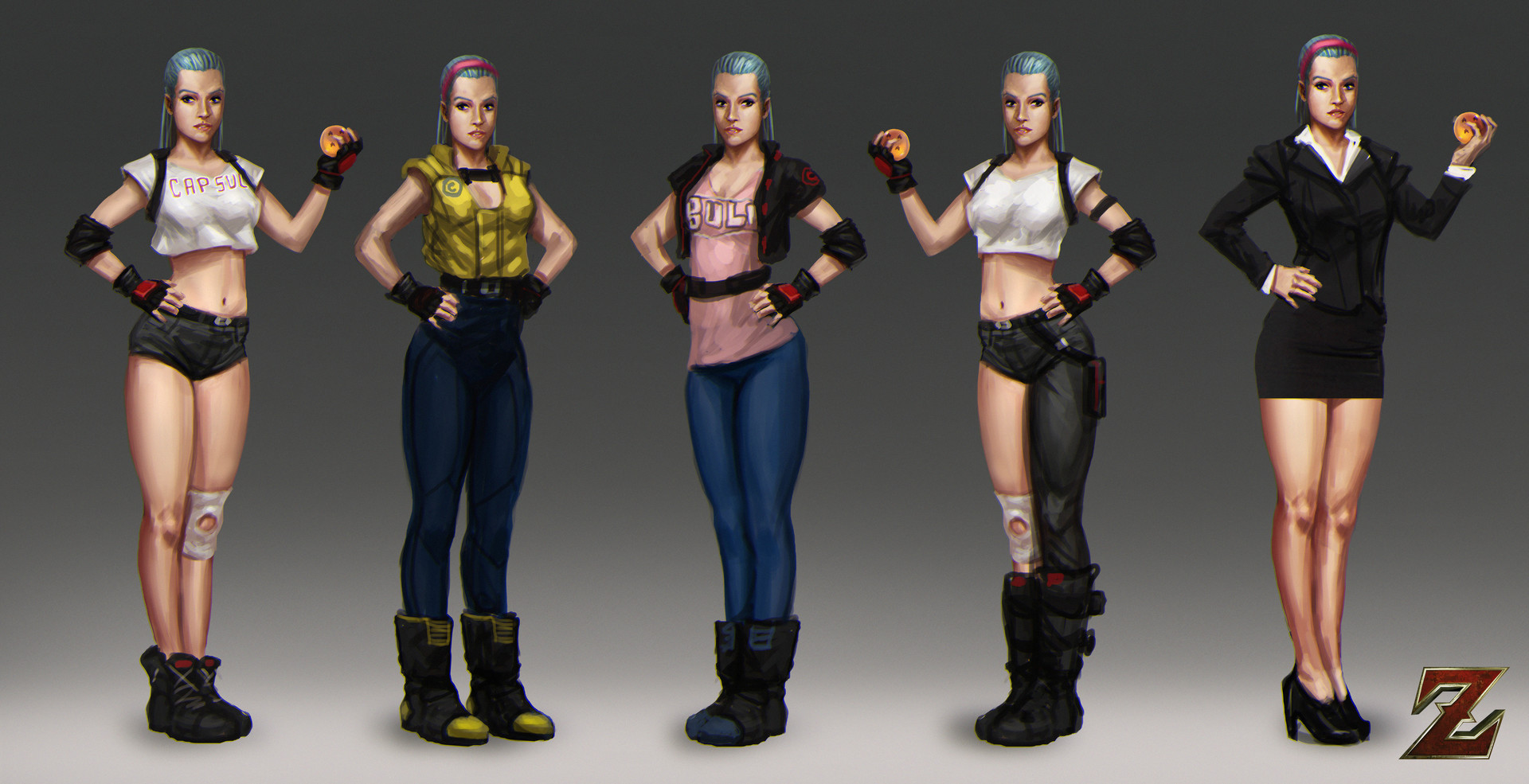 Artstation Dragon Ball The Legendary Warrior Character