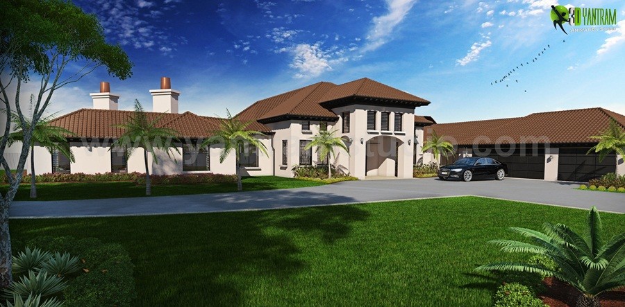 Artstation The Best 3d Dream House Architectural Visualization