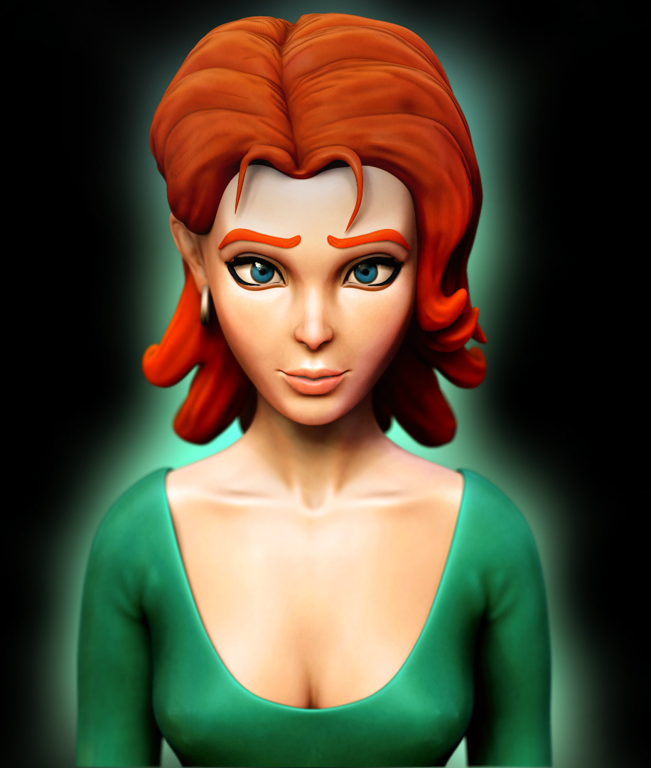 georgy dew irma lair bust from witch georgy dew irma lair bust from witch