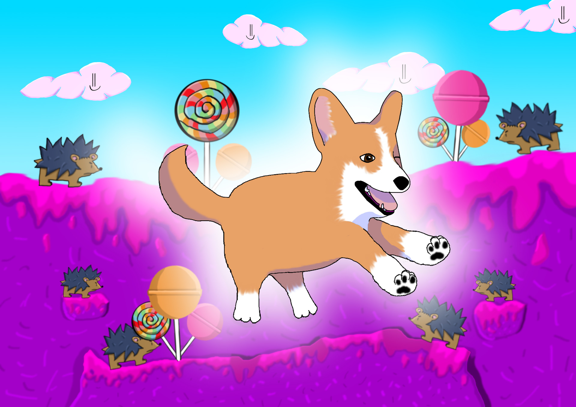 ArtStation Candy Dog Project