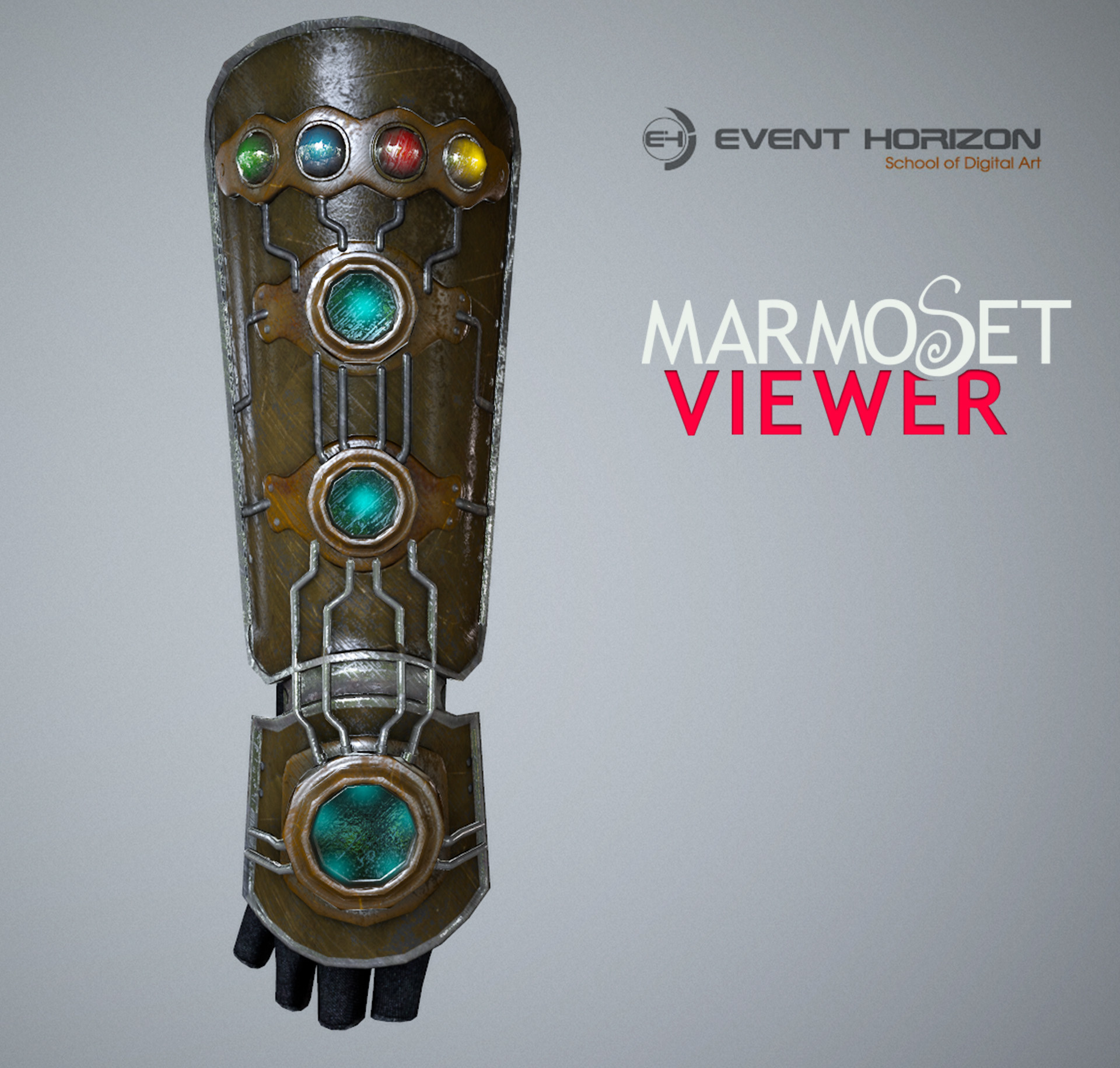 ArtStation Steampunk Gauntlet