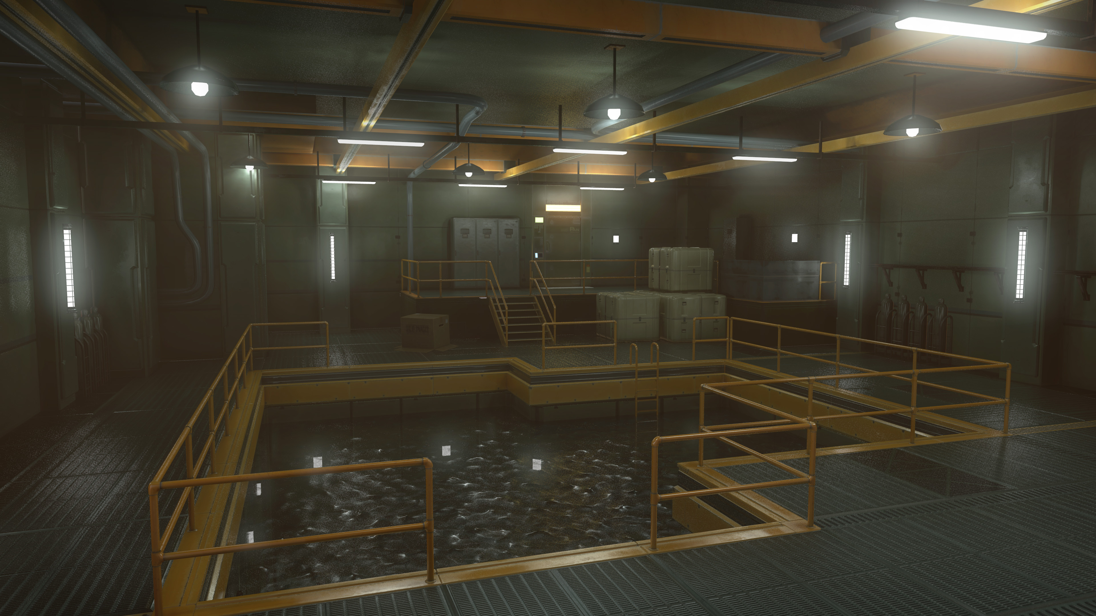 Artstation Metal Gear Solid 2 Big Shell Infiltration Point