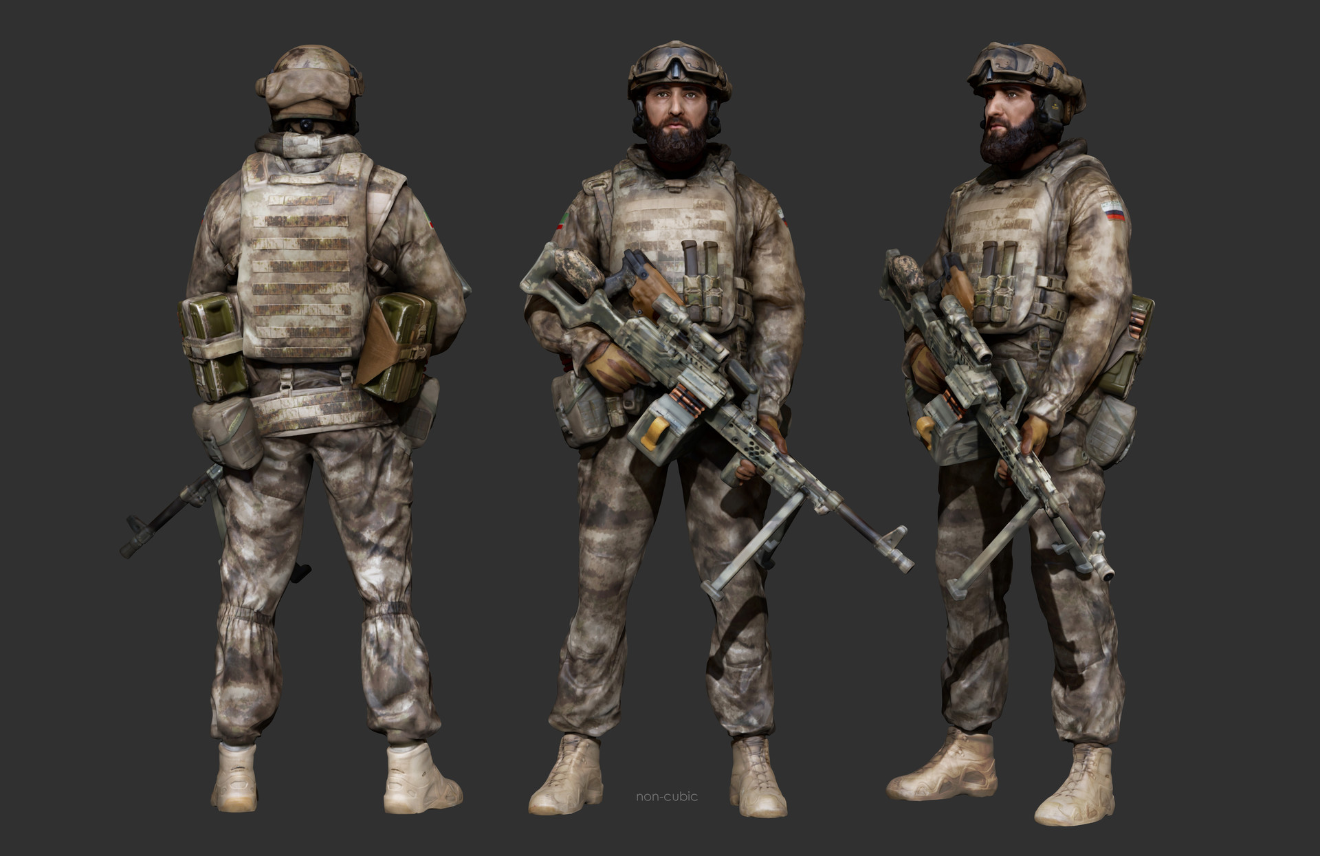 ArtStation - Soldier / 3D Printing