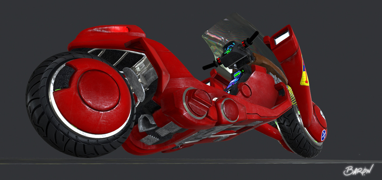 Artstation Kaneda S Bike Baron Capers