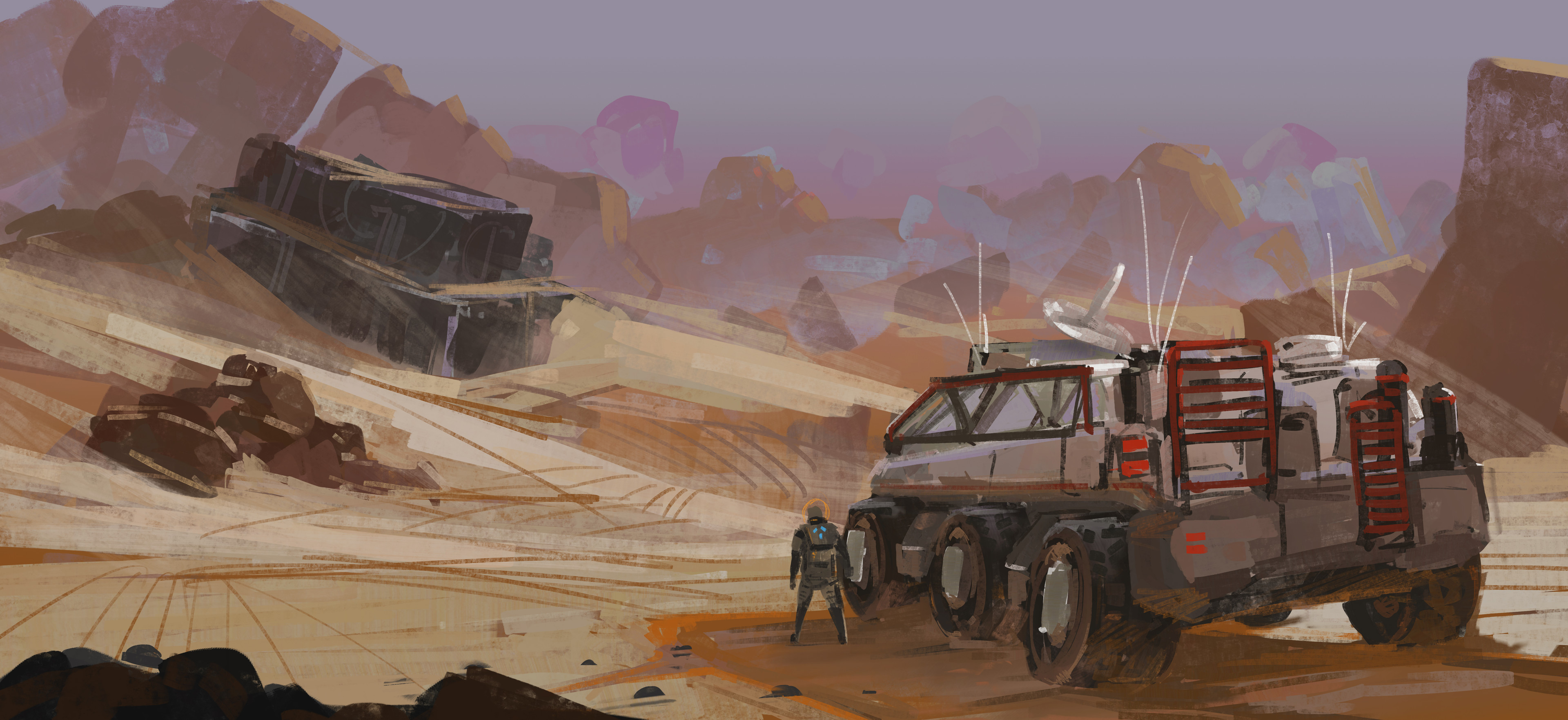 Martian vehicle (30 mins)