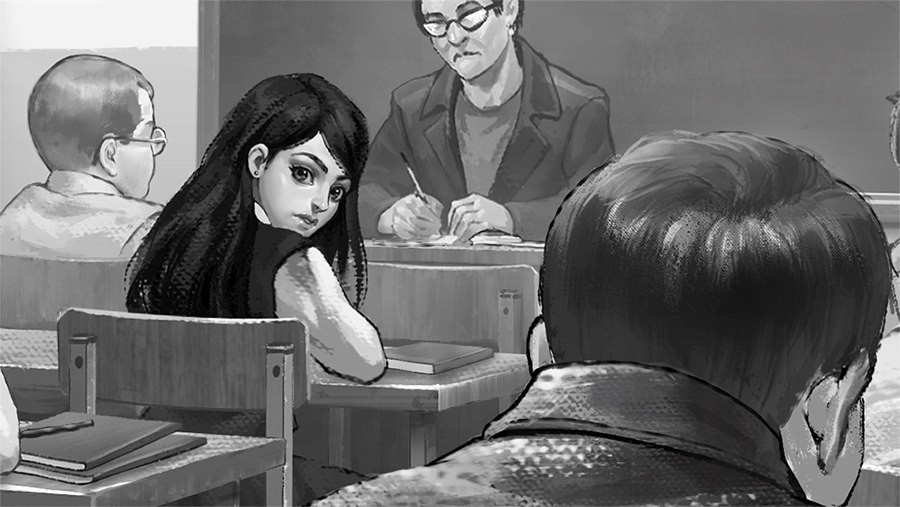 Тини бани 3 эпизод рисунок