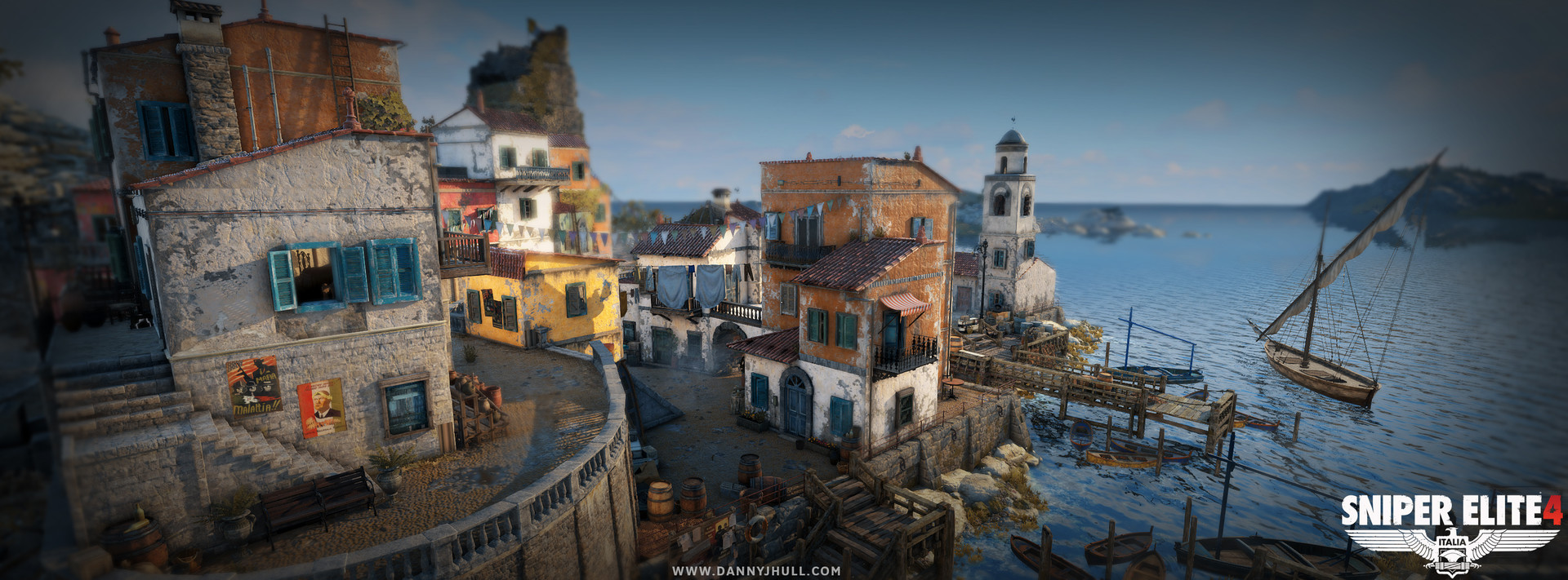 Daniel Hull Portfolio Sniper Elite 4 Riviera