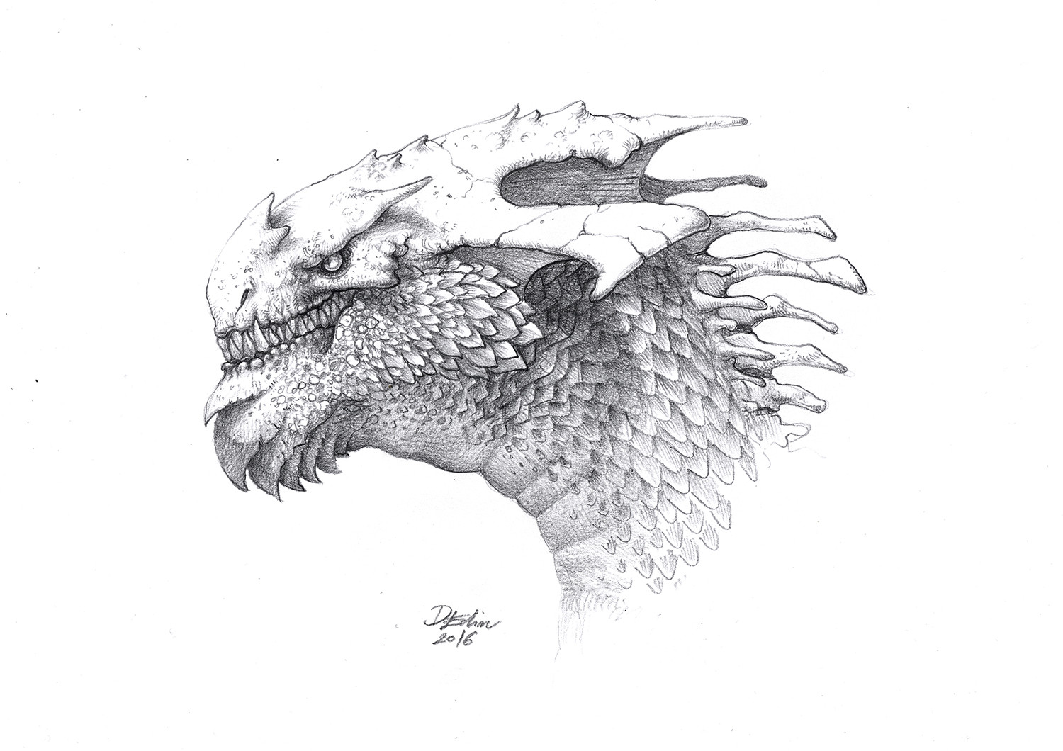 Рисунок Головы Дракона