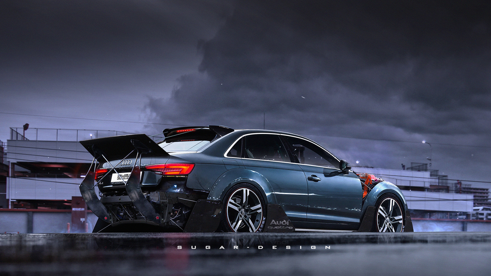 Audi A4 Rocket Bunny
