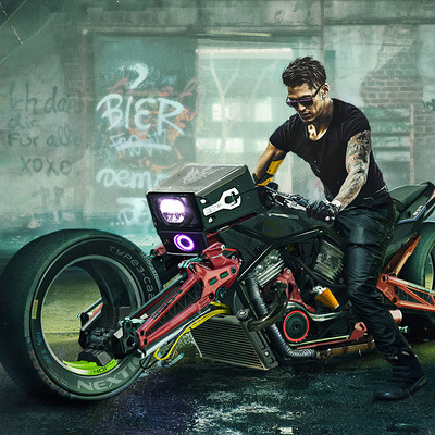 Cyberpunk Custom Ride