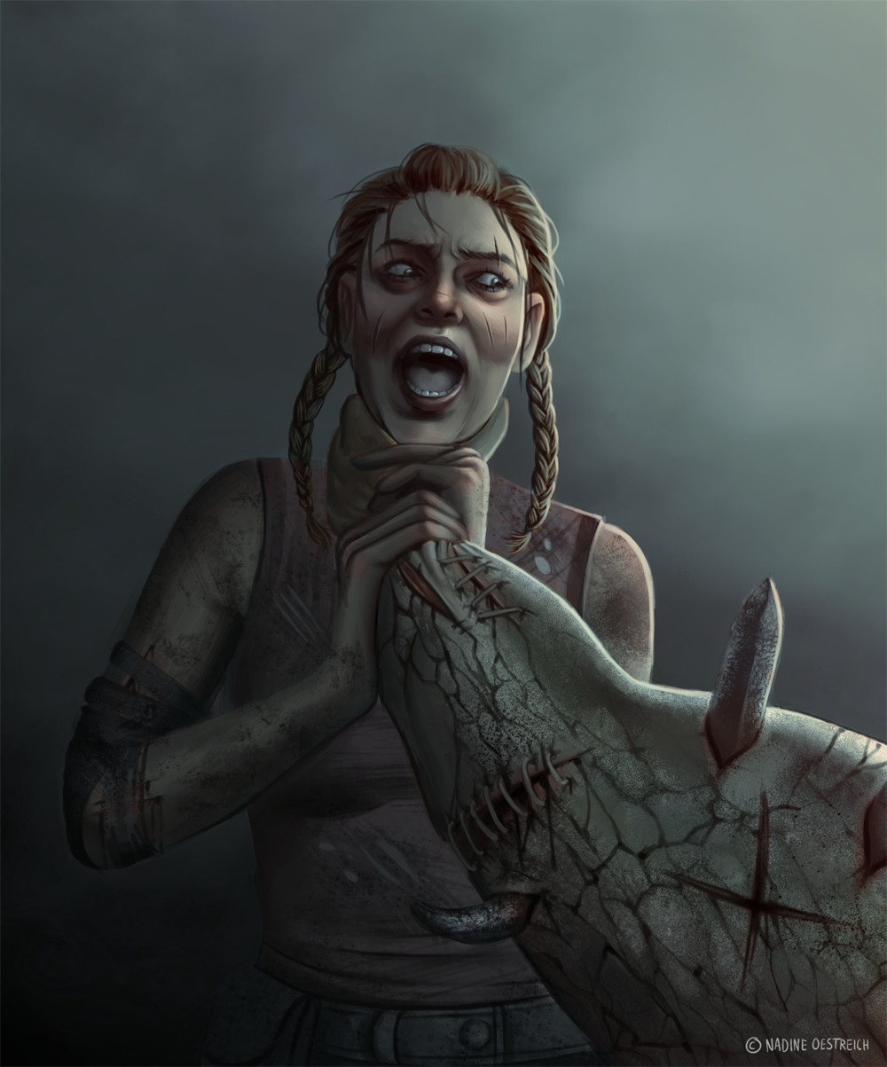 Artstation Meg Thomas Dead By Daylight Nadine Oestreich