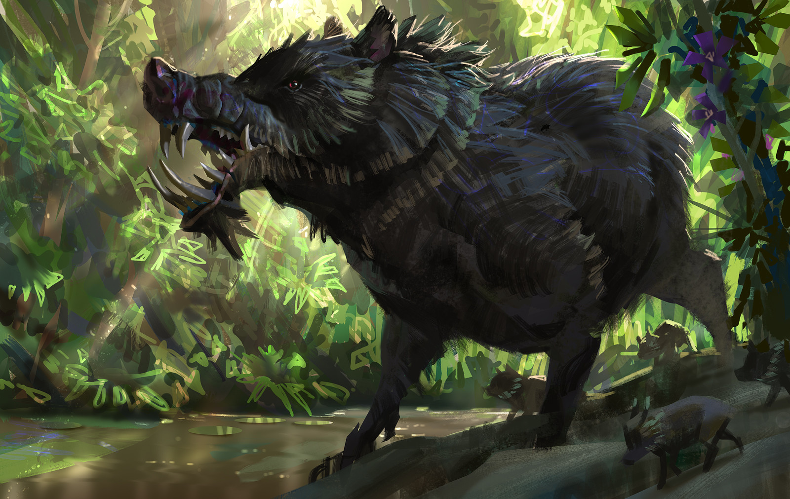 Artstation Guarani Mythology Mike Azevedo
