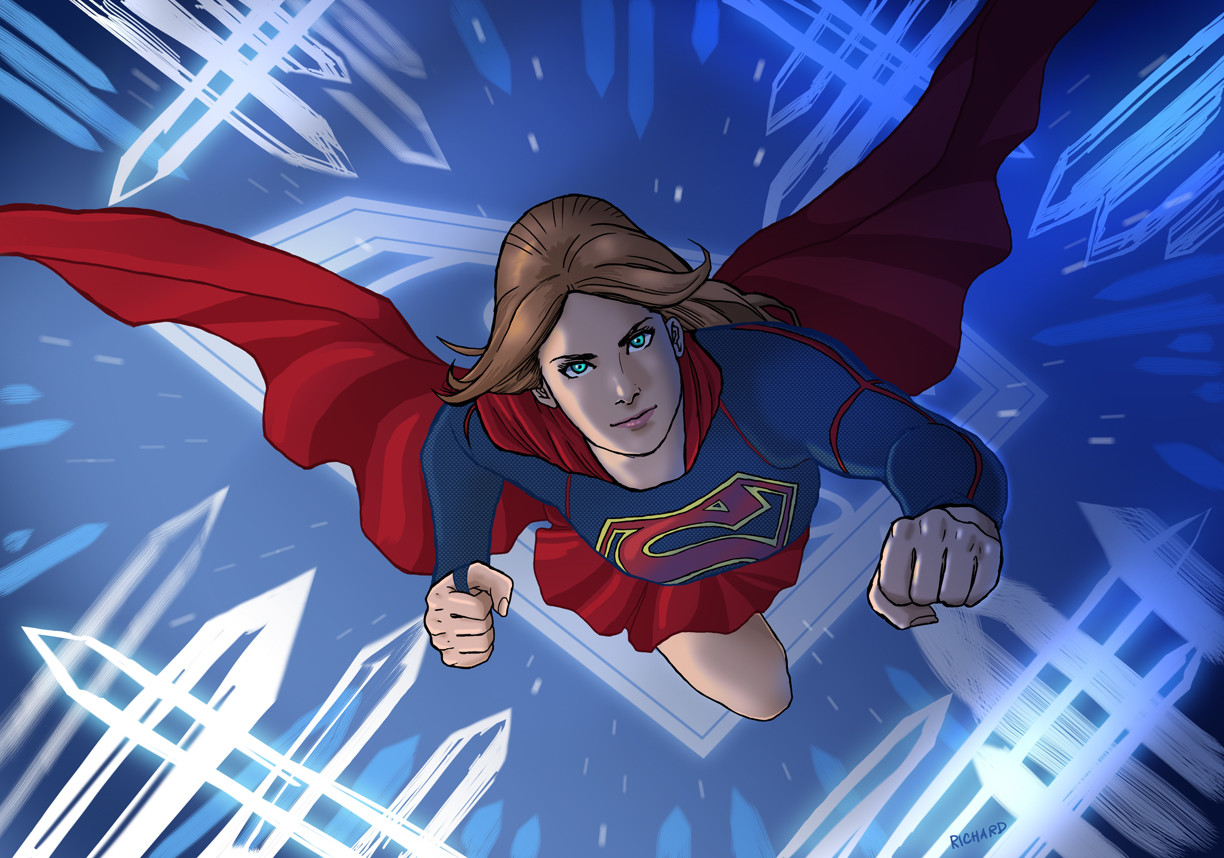 ArtStation - Supergirl Fan Art