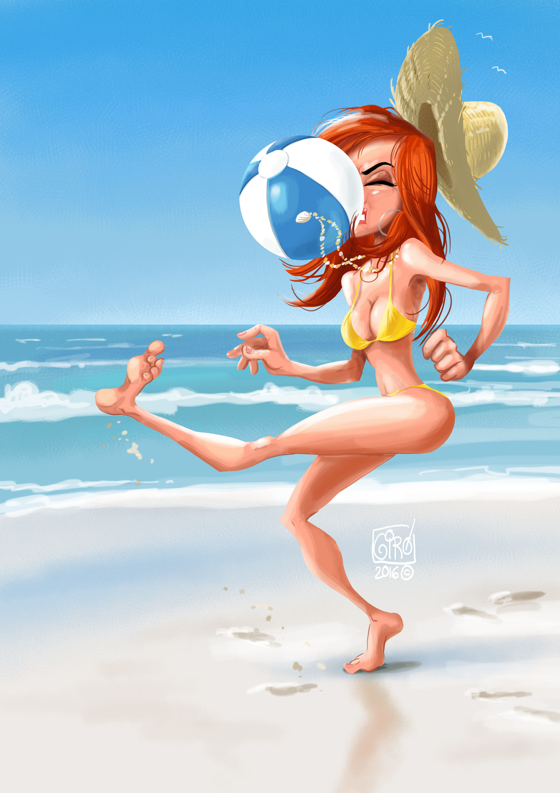 Artstation Beach Football Josep Giro Torrens