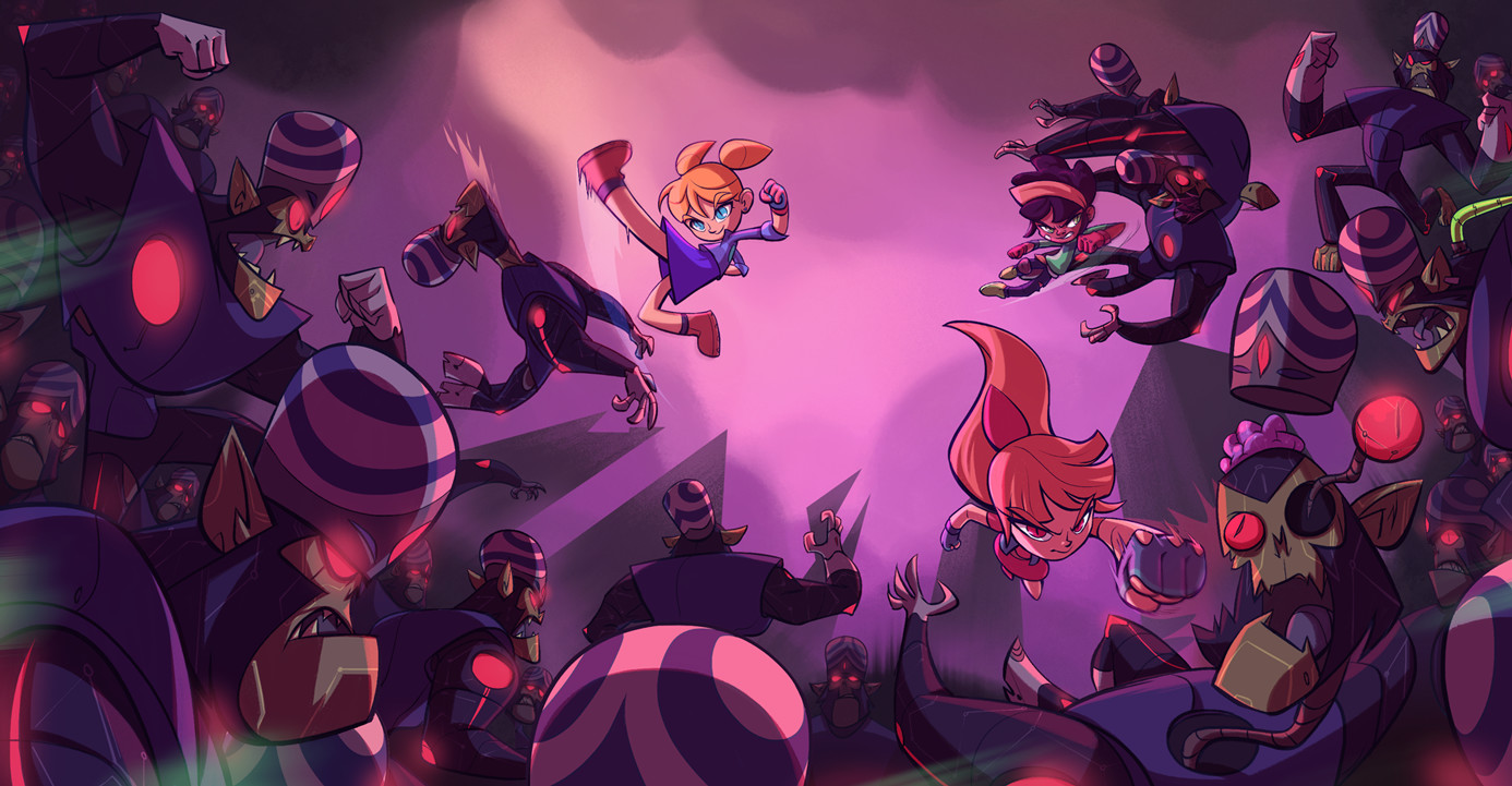 ArtStation - PowerPuff Girls ...A far Multiverse ...