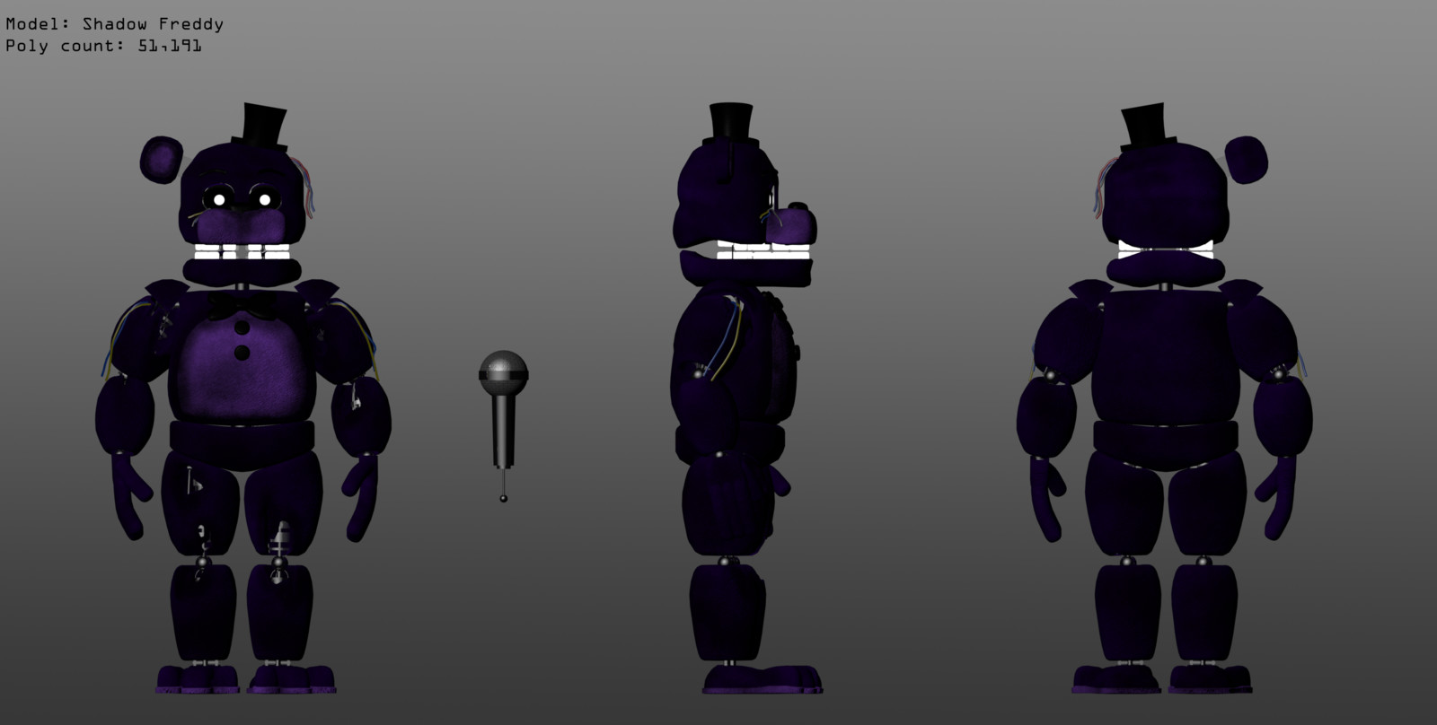 Thomas Honeybell - Five Nights at Freddy's 2 Fan-Made Toy 3D Models