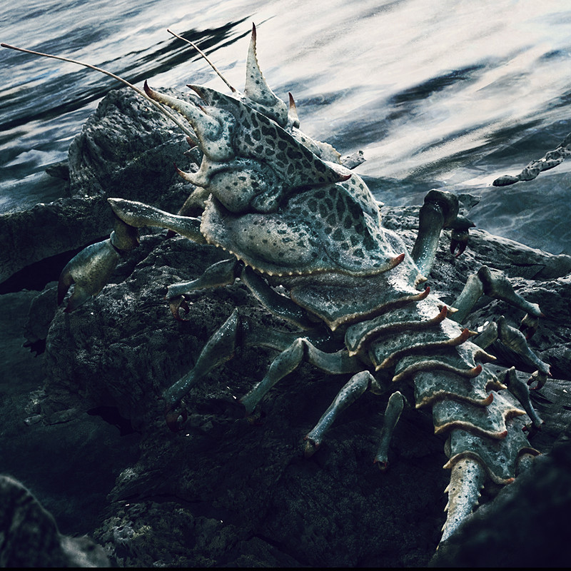 Alien crab concept
